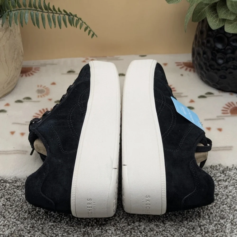 New Skechers Martha Stewart Plateau Chic Lady Platform Sneakers Women's Sz 7 - Picture 6 of 8